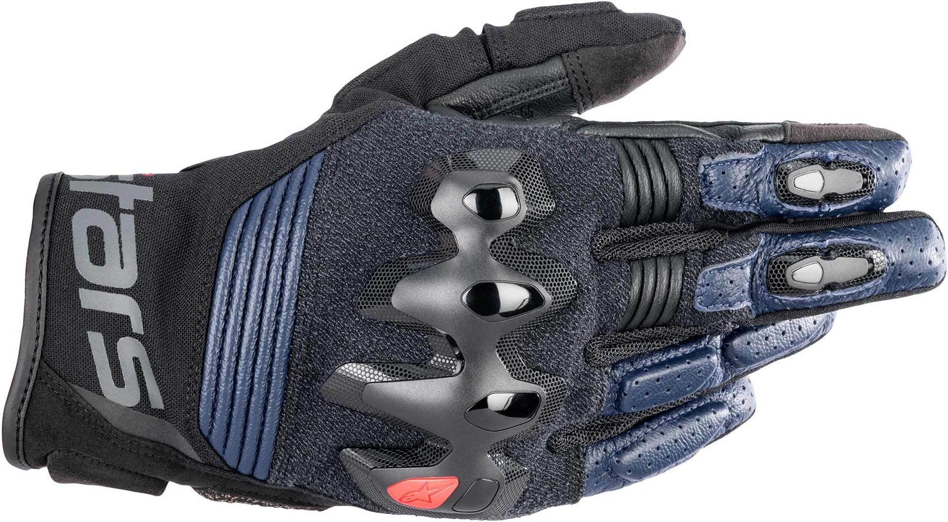 Alpinestars Halo Мотоциклетные перчатки Черный/Синий M 