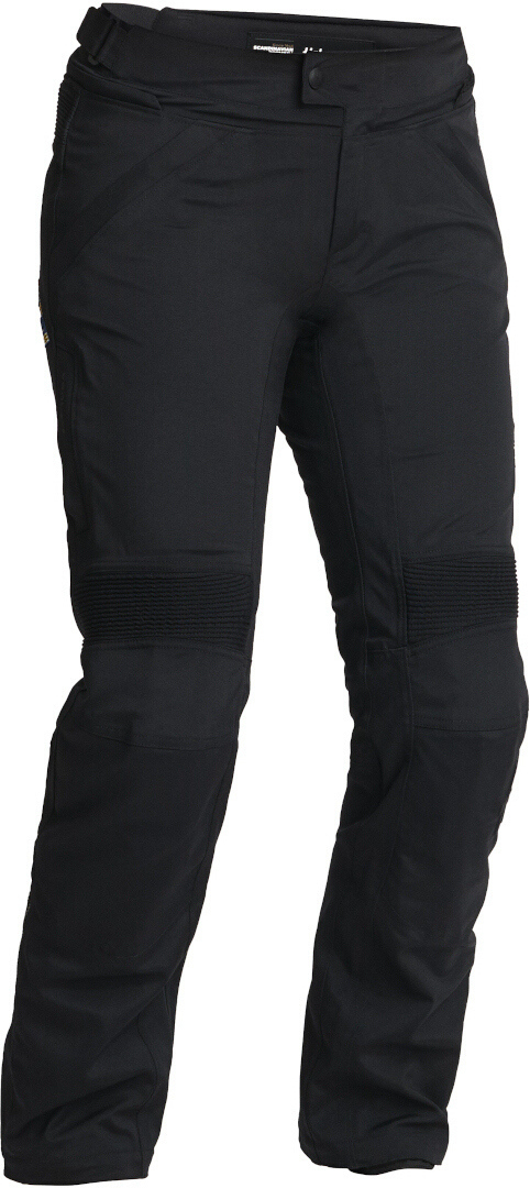 Halvarssons Gnon Waterproof Ladies Motorcycle Textile Pants, black, Size 44 for Women, black, Size 44 for Women