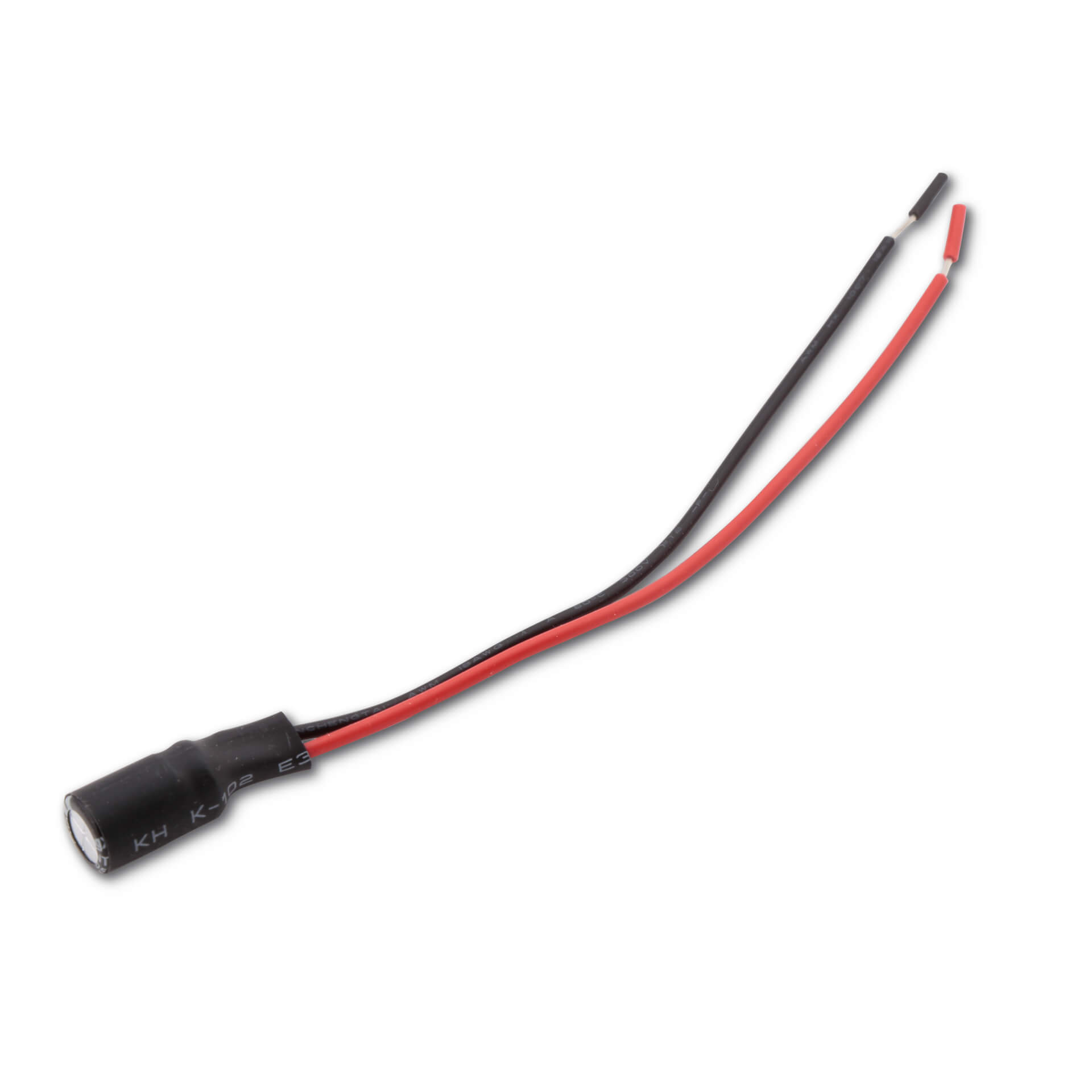 HIGHSIDER Capacitor 1000 µF, with cable, black-red, black-red