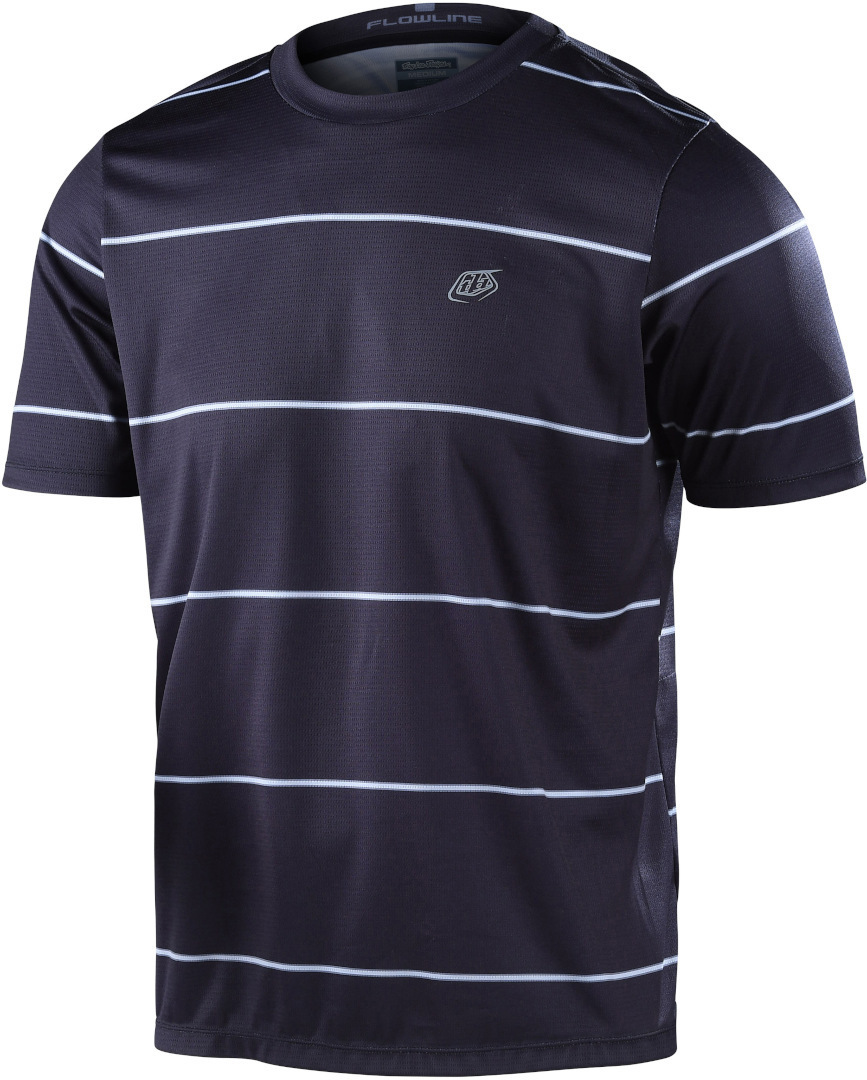 Troy Lee Designs Flowline Revert Shortsleeve Bicycle Jersey, black, Size S, black, Size S