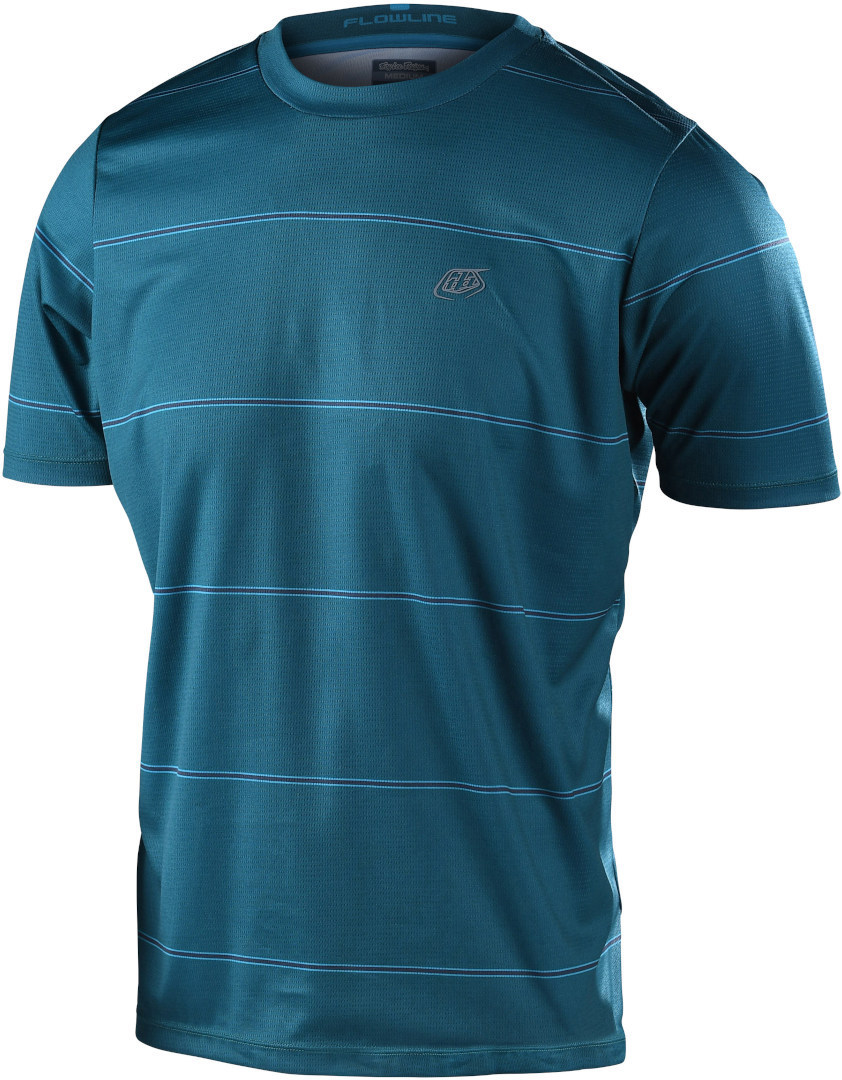 Troy Lee Designs Flowline Revert Shortsleeve Bicycle Jersey, green, Size S, green, Size S