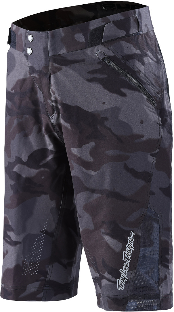 Troy Lee Designs Ruckus Camo Cykelshorts, svart, storlek 38