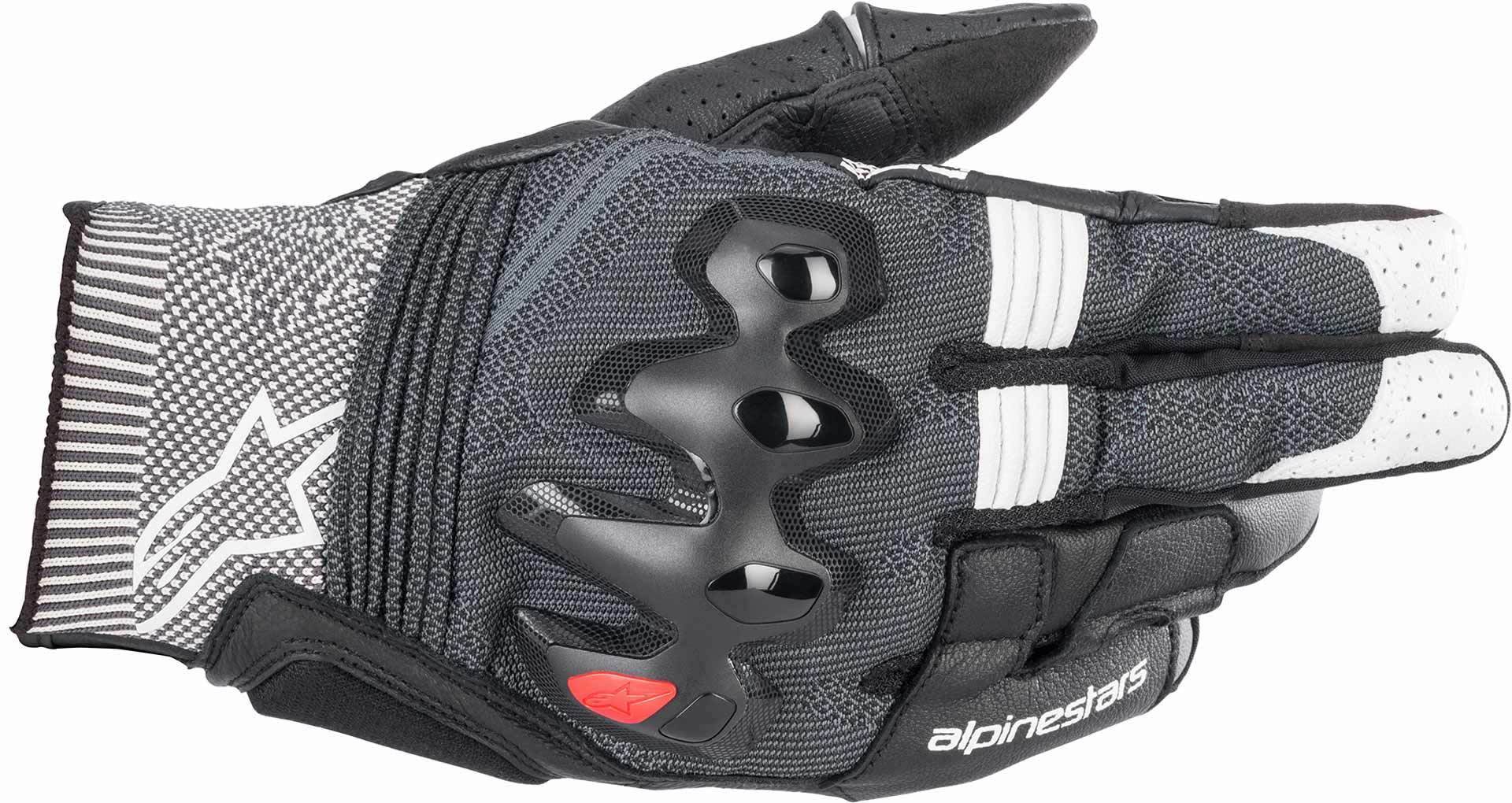 Alpinestars Morph Sport Motorcykelhandskar, svart-vit, storlek 3XL