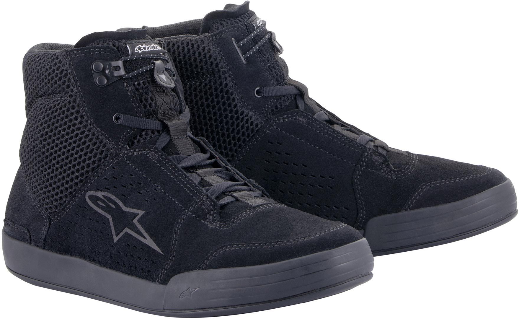 Alpinestars Chrome Air Motorcycle Shoes, black, Size 47 48, black, Size 47 48