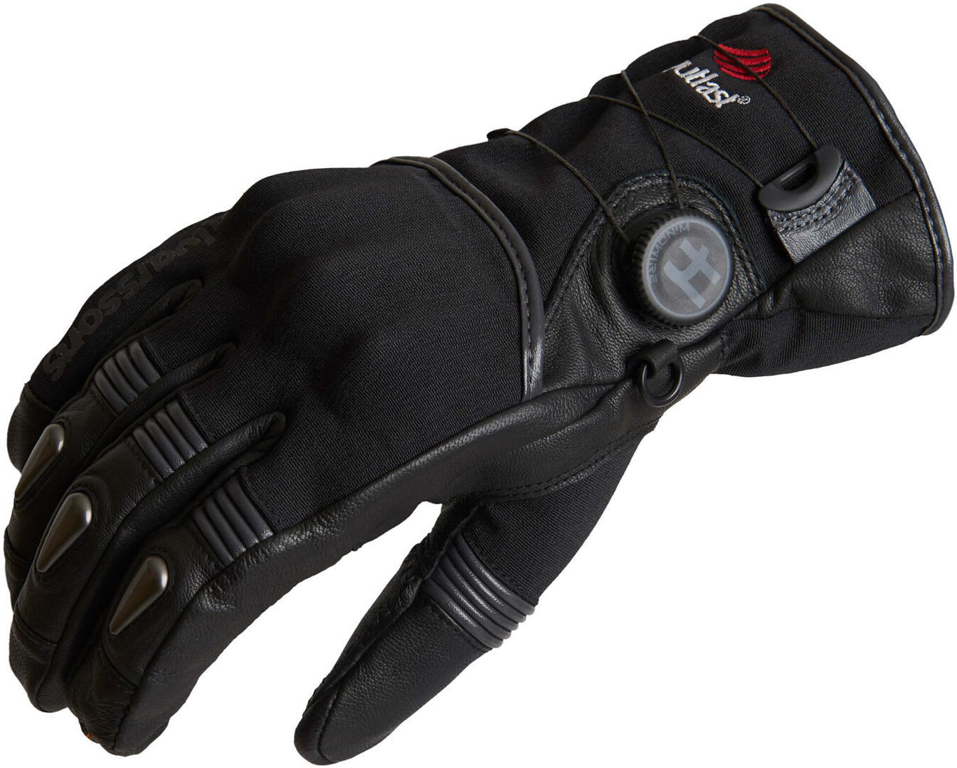 Halvarssons Ljusdal Motorcycle Gloves, black, Size S, black, Size S