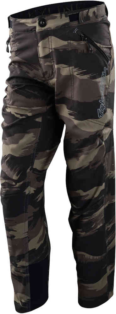 Troy Lee Designs Skyline Brushed Camo Pantalon de vélo pour jeunes