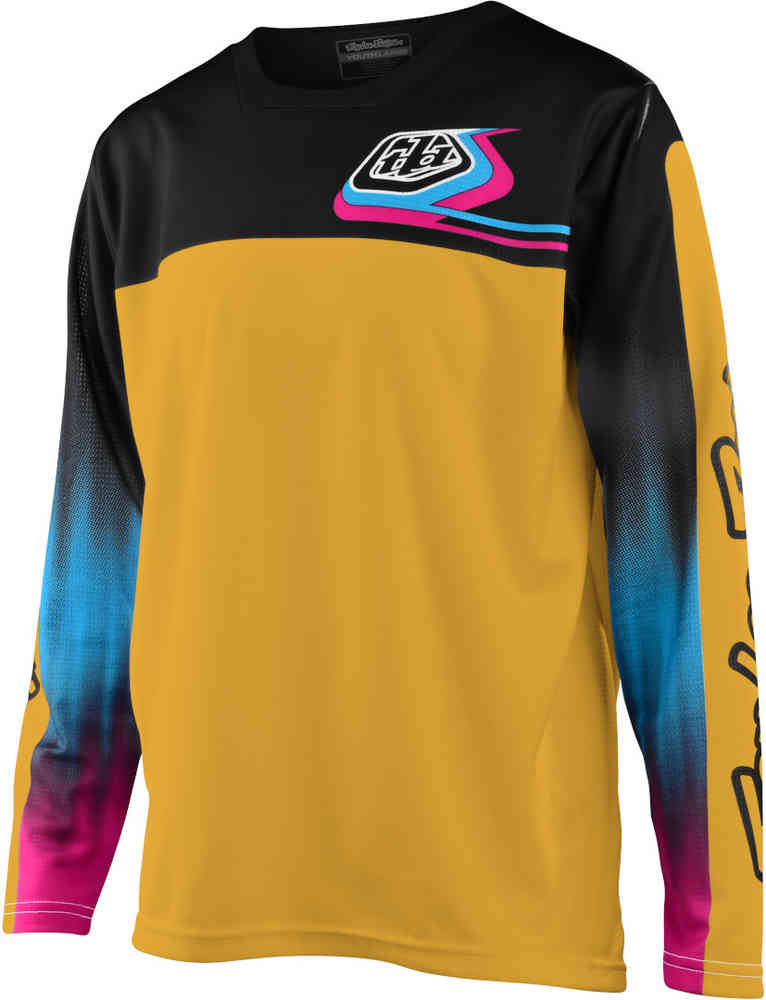 Troy Lee Designs Sprint Jet Fuel Youth Bicycle Jersey
