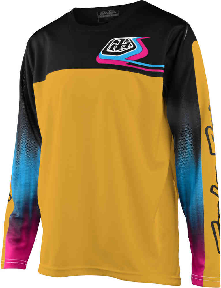 Troy Lee Designs Sprint Jet Fuel Молодежная велосипедная майка