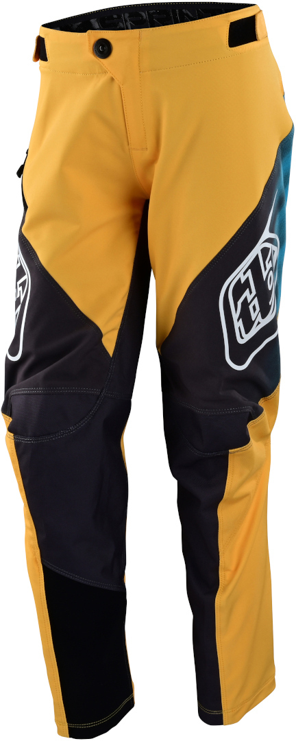 Troy Lee Designs Sprint Jet Fuel Youth Bicycle Pants, blue-yellow, Size XS, blue-yellow, Size XS