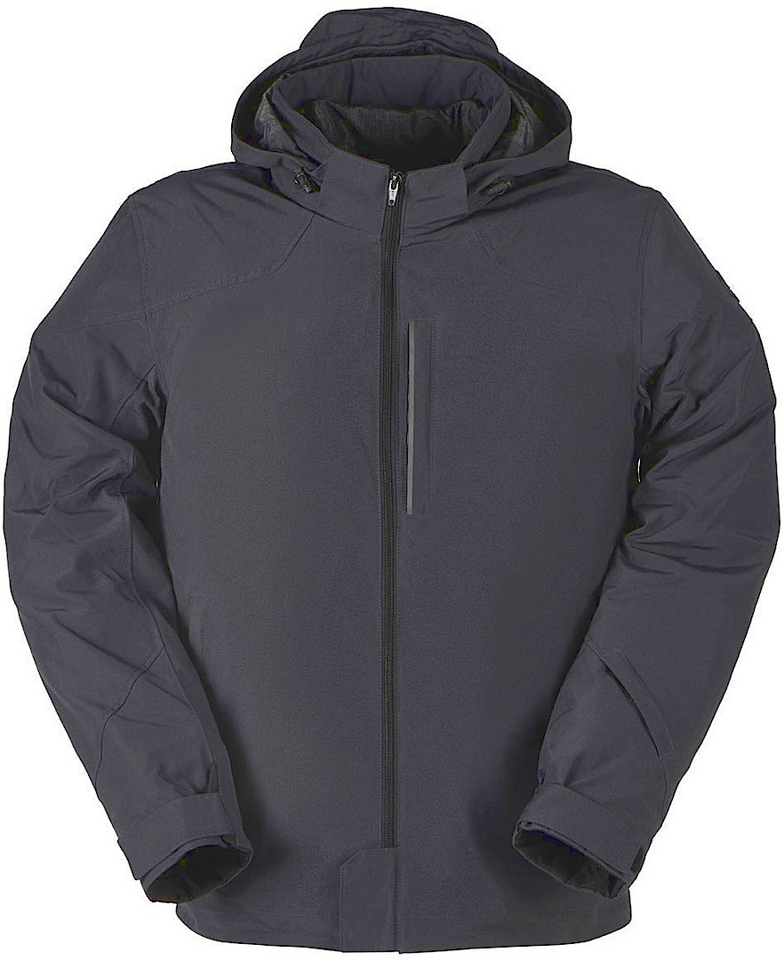 Furygan London Motorcycle Textile Jacket, black-grey, Size S, black-grey, Size S