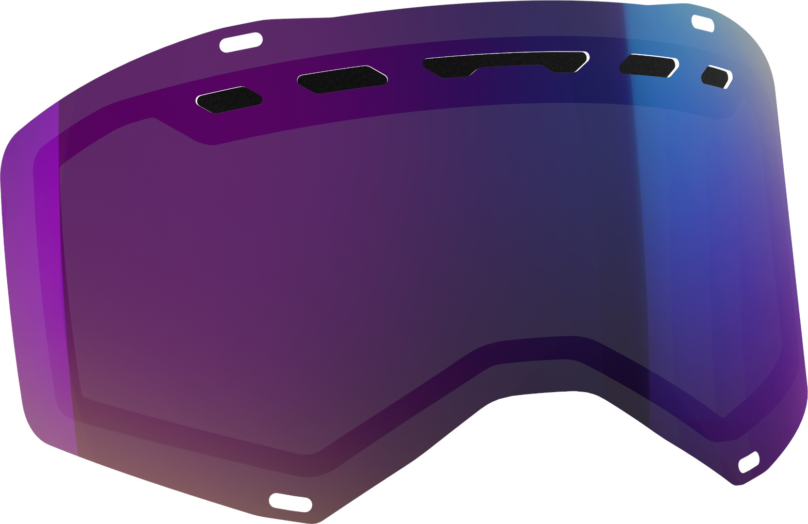 Scott SMB Enhancer Prospect/Fury ACS Replacement Lens, blue-purple, blue-purple, Size One Size