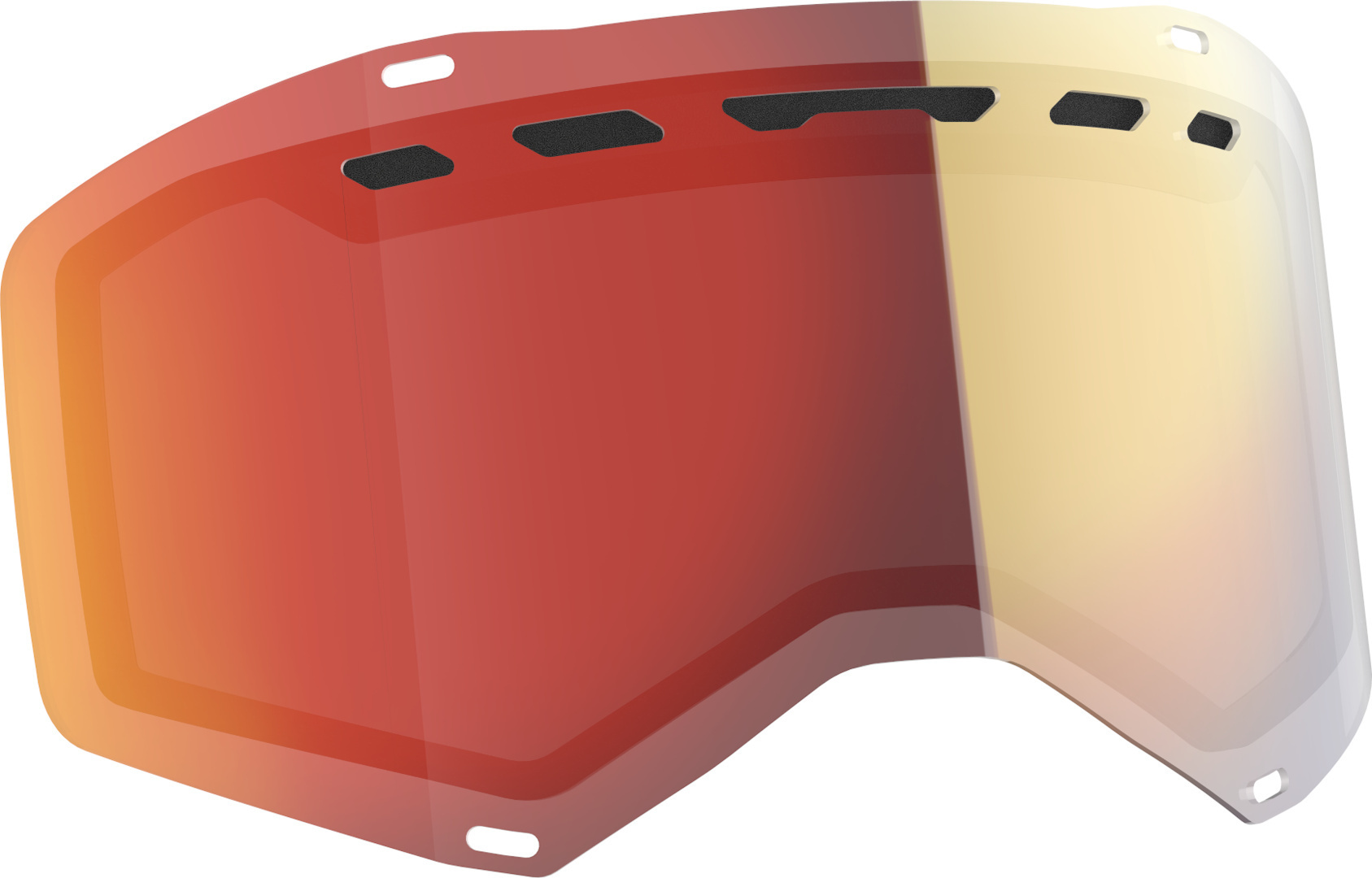 Scott SMB Light Sensitive Prospect/Fury ACS Replacement Lens, red, red, Size One Size