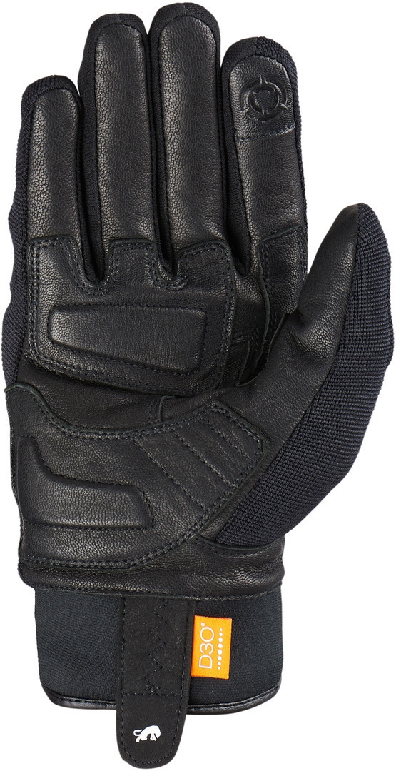 Photos - Motorcycle Gloves Furygan Jet All Saison D3O , black-white, Size XL for Men 