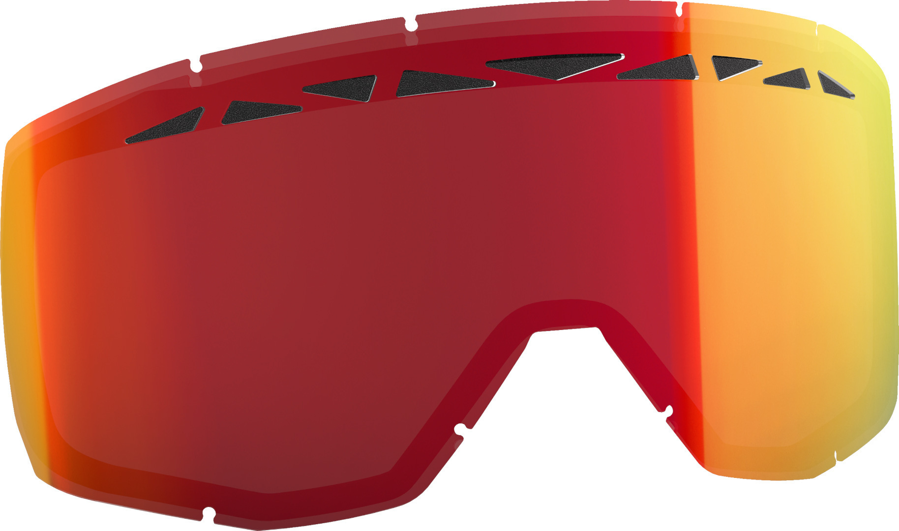 Scott Primal/Hustle/Tyrant/Split ACS Enhancer Snow Cross Replacement Lens, red, red, Size One Size