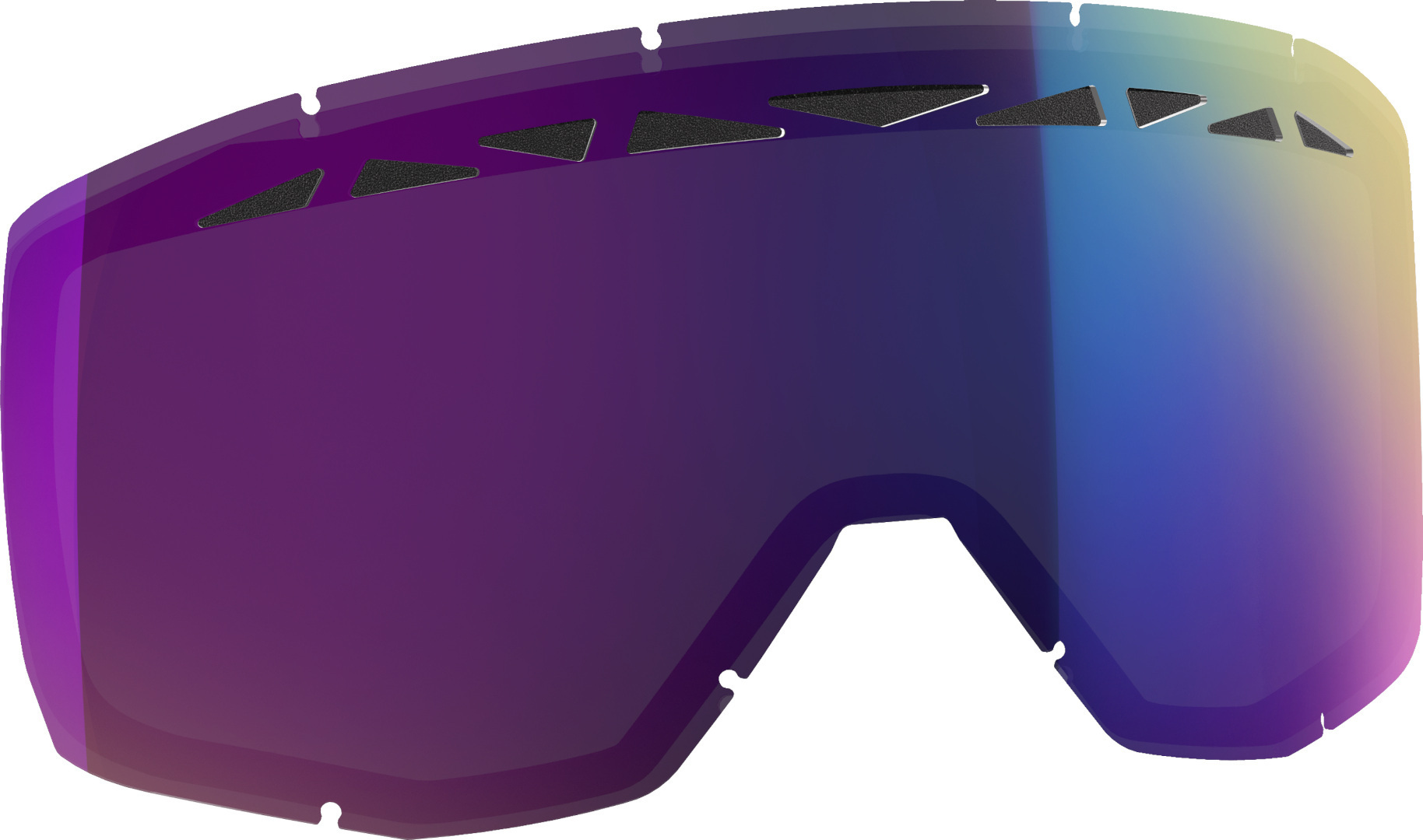 Scott Primal/Hustle/Tyrant/Split ACS Enhancer Snow Cross Replacement Lens, blue-purple, blue-purple, Size One Size