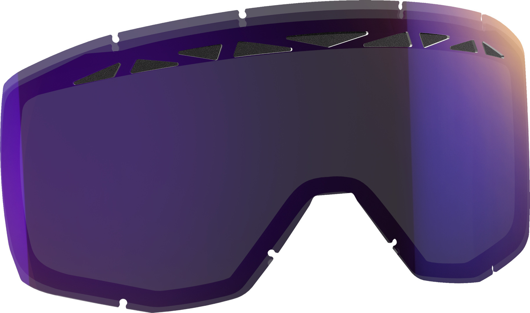 Scott Primal/Hustle/Tyrant/Split ACS Enhancer Snow Cross Replacement Lens, purple, purple, Size One Size
