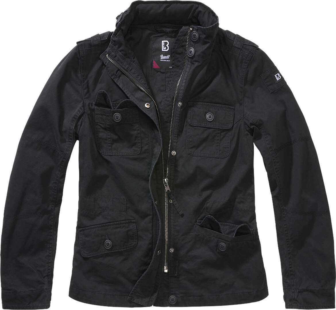Brandit Britannia Ladies Jacket, black, Size XS for Women, black, Size XS for Women
