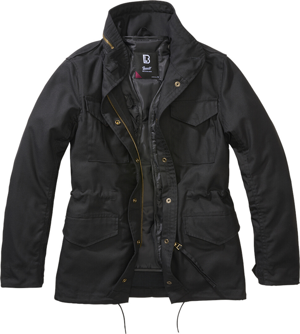 Brandit M65 Ladies Jacket, black, Size XS for Women, black, Size XS for Women