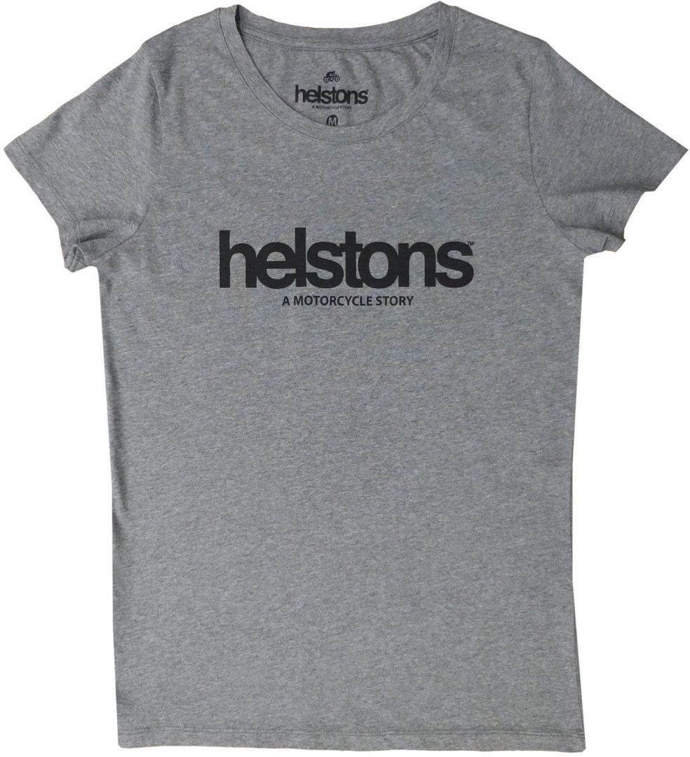 Helstons Corporate Damen T-Shirt, grau, Größe L, grau, Größe L