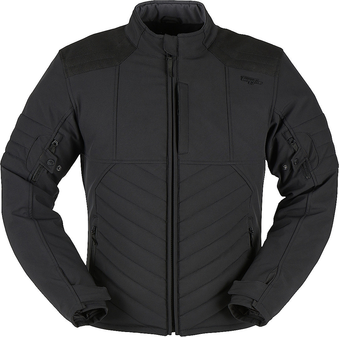 Furygan Ice Track Motorcycle Textile Jacket, black, Size S, black, Size S
