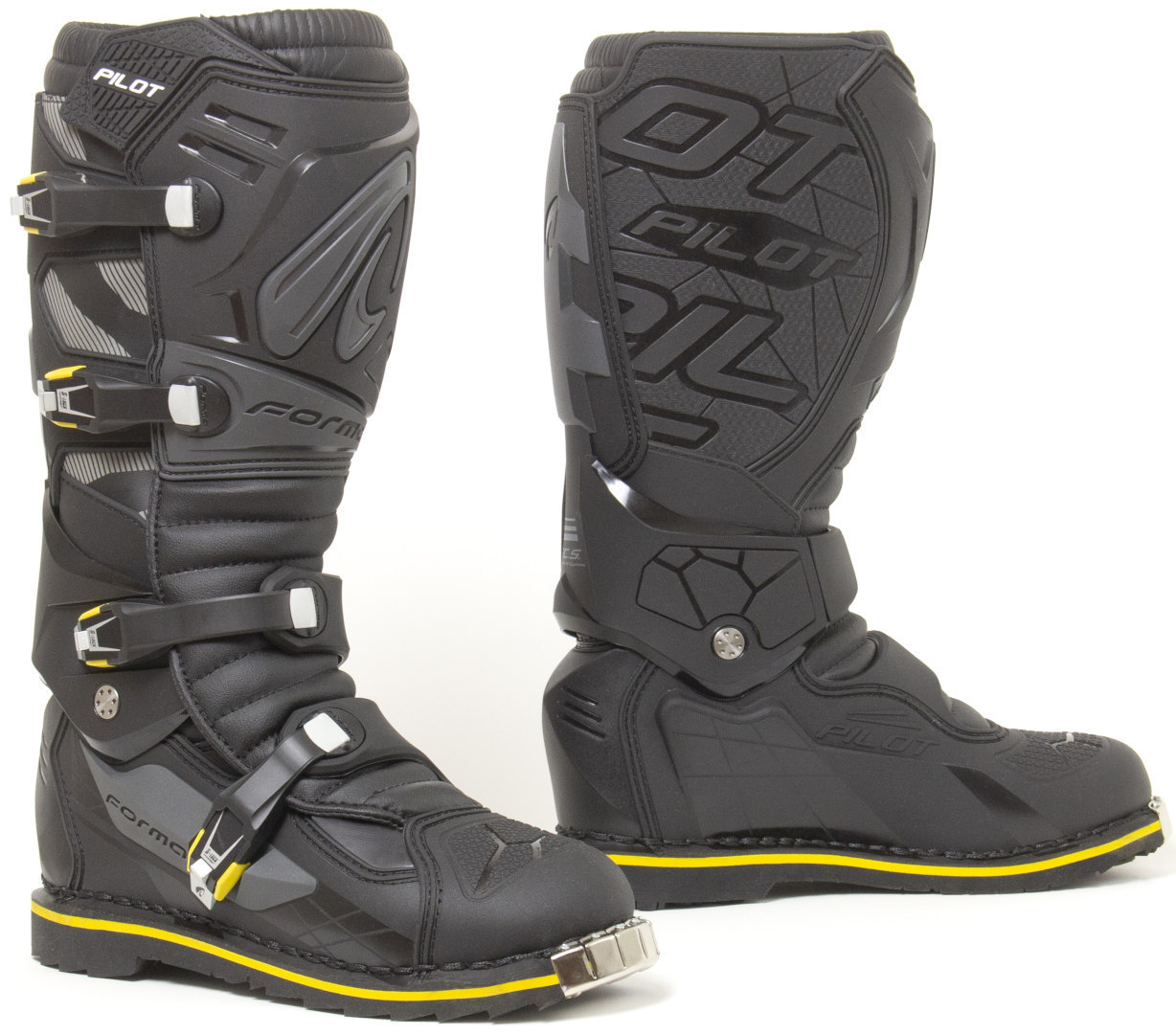 Forma Pilot Enduro Motorcycle Boots, black-grey, Size 39, black-grey, Size 39