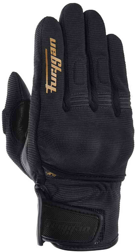 Furygan Jet D3O Женские мотоциклетные перчатки Черный/Золотистый M 