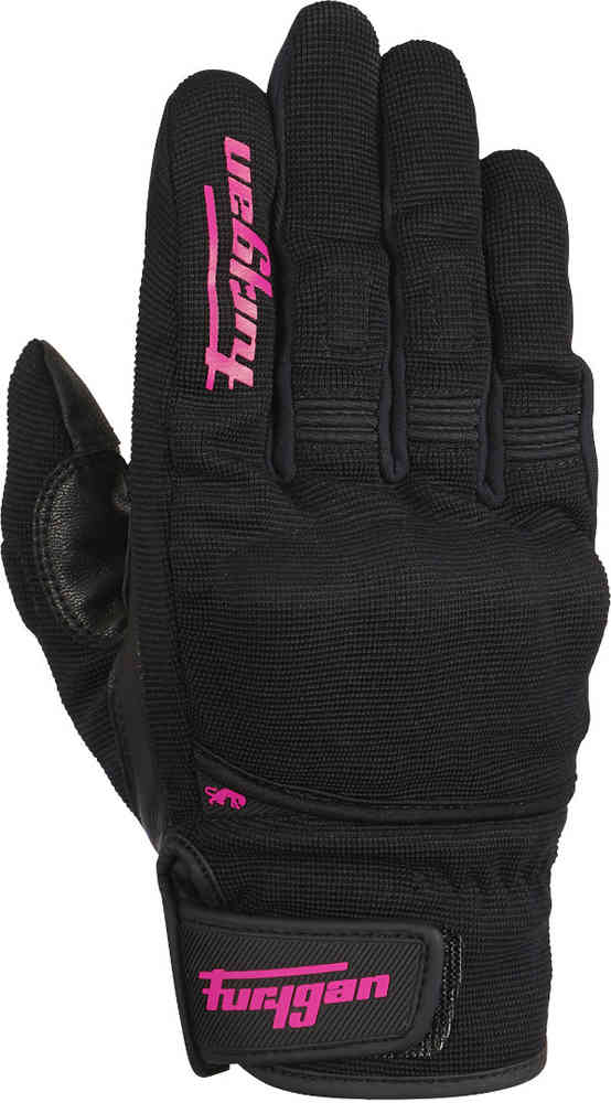Furygan Jet D3O Женские мотоциклетные перчатки Черный/Розовый XL 