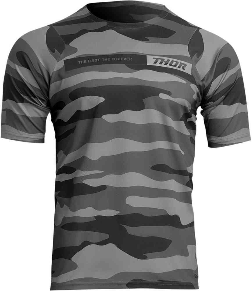 Thor Assist Camo Cykeltröja med shortsleeve