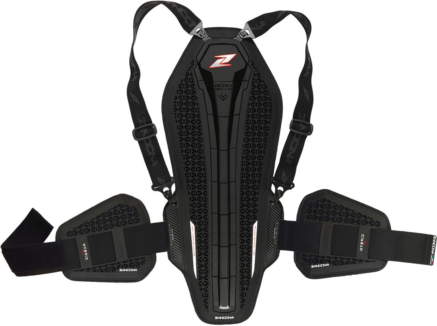 Zandona Hybrid Back Pro RS X8 Защитник спины Черный 