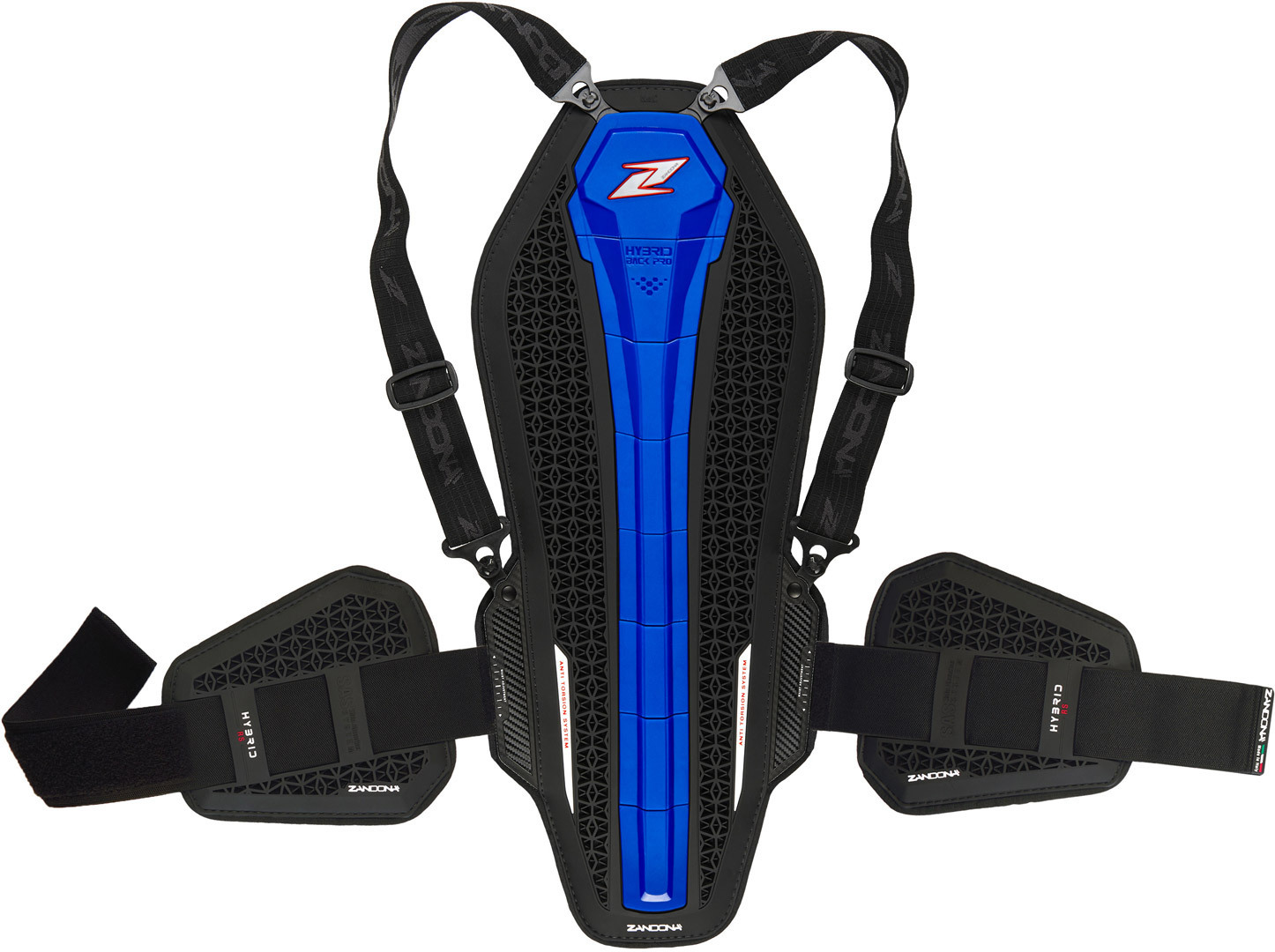 Zandona Hybrid Back Pro RS X8 Защитник спины Черный/Синий 