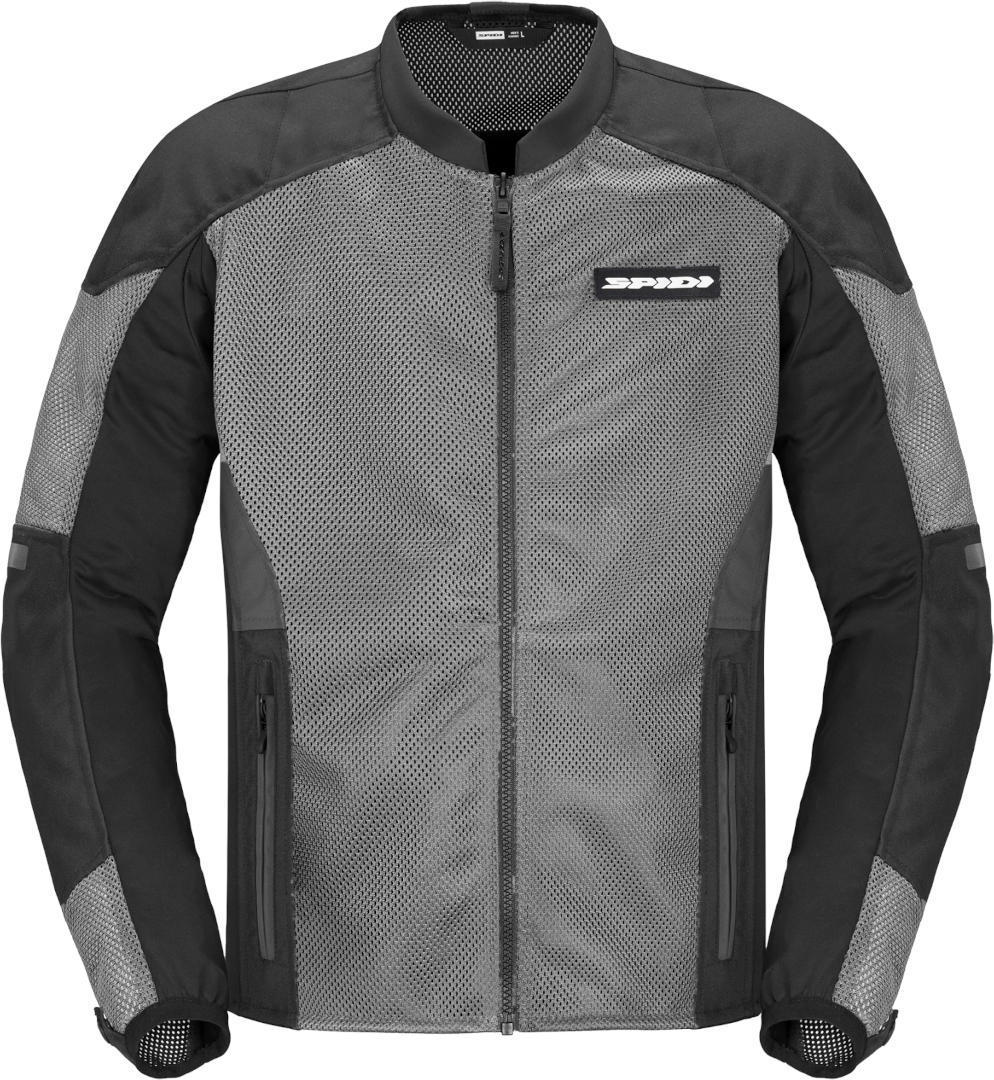 Spidi Super Net Motorradjacke, grau, Größe L für Männer