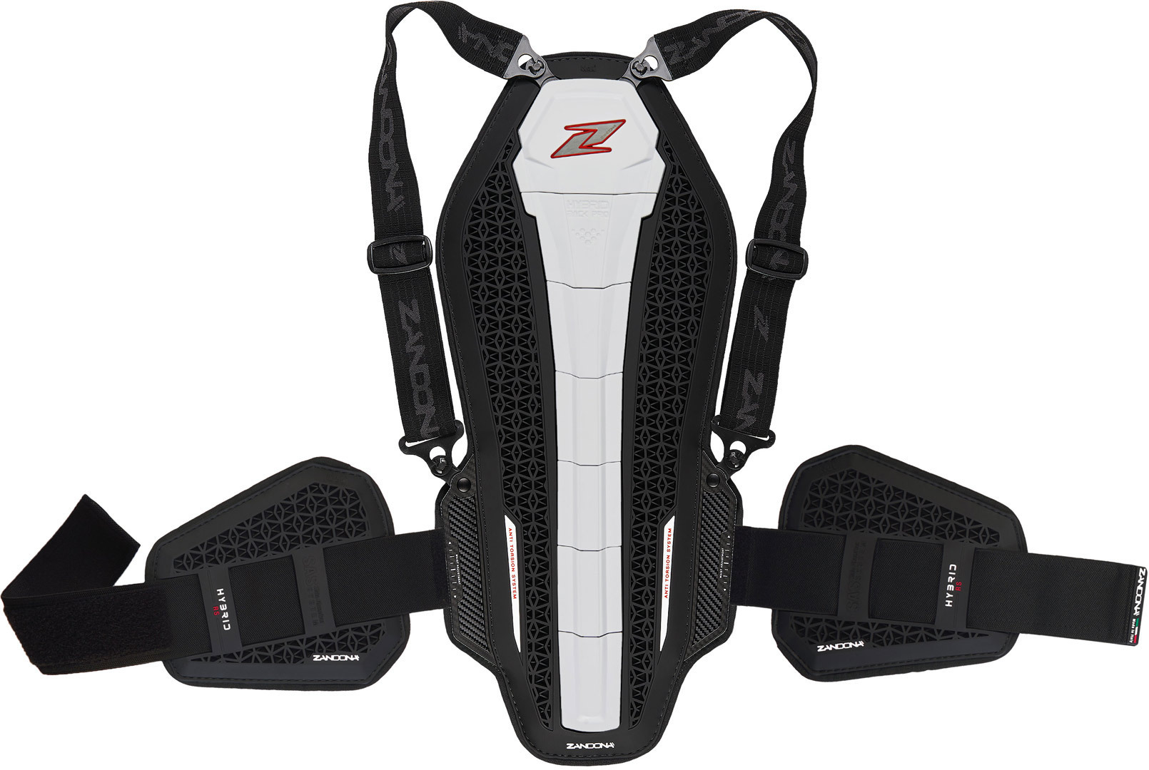 Zandona Hybrid Back Pro RS X7 Protecteur dorsal, noir-blanc