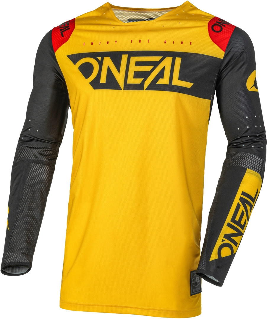 Oneal Prodigy Five Two Motocross tröja, svart-gul, storlek 2XL