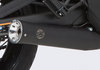 猎鹰双槽完整排气系统涂层不锈钢消音器哑光黑色/歧管抛光