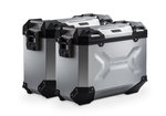 SW-Motech TRAX ADV sistema de caixa de alumínio modelo US - Prata. 37/37 l. Ducati Multistrada V4 (20-).