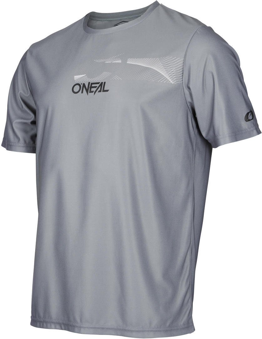 Oneal Slickrock Short Sleeve Bicycle Jersey, grey, Size S, grey, Size S