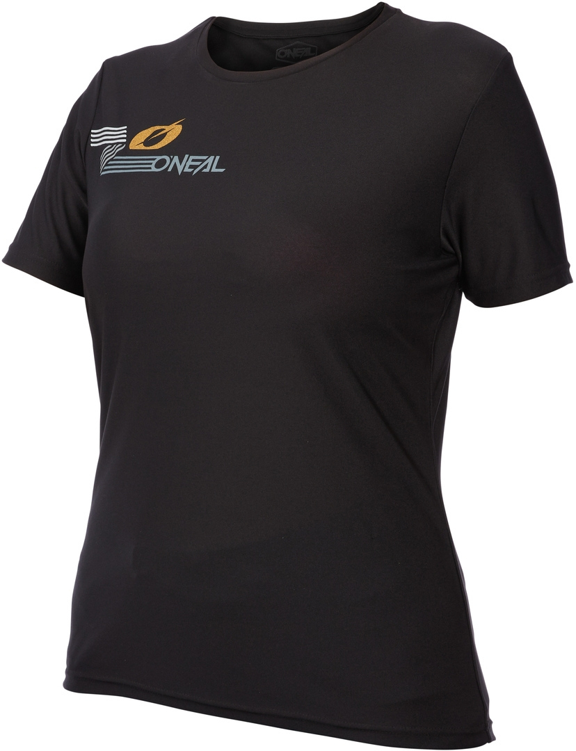 Oneal Slickrock Short Sleeve Ladies Bicycle Jersey, black, Size L for Women-image-203300054
