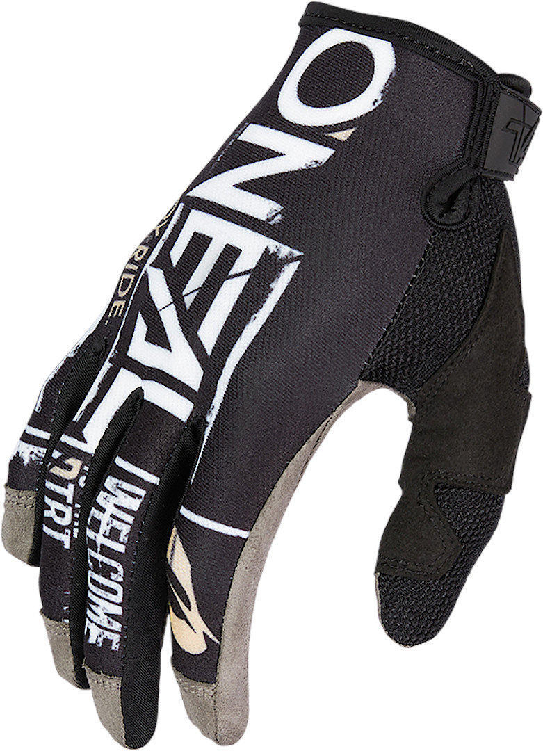 Oneal Mayhem Nanofront Attack Motorcross handschoenen, zwart-wit, afmeting 2XL