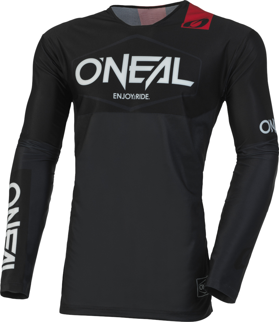 Oneal Mayhem Hexx Youth Motocross Jersey, black-grey, Size XS, black-grey, Size XS