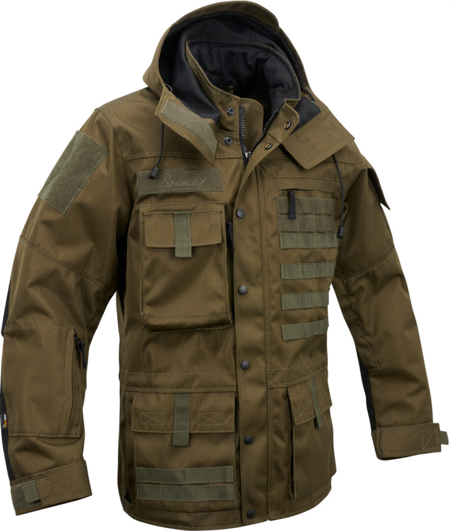 Brandit Performance Jacket, green, Size XL for Men-image-858875335