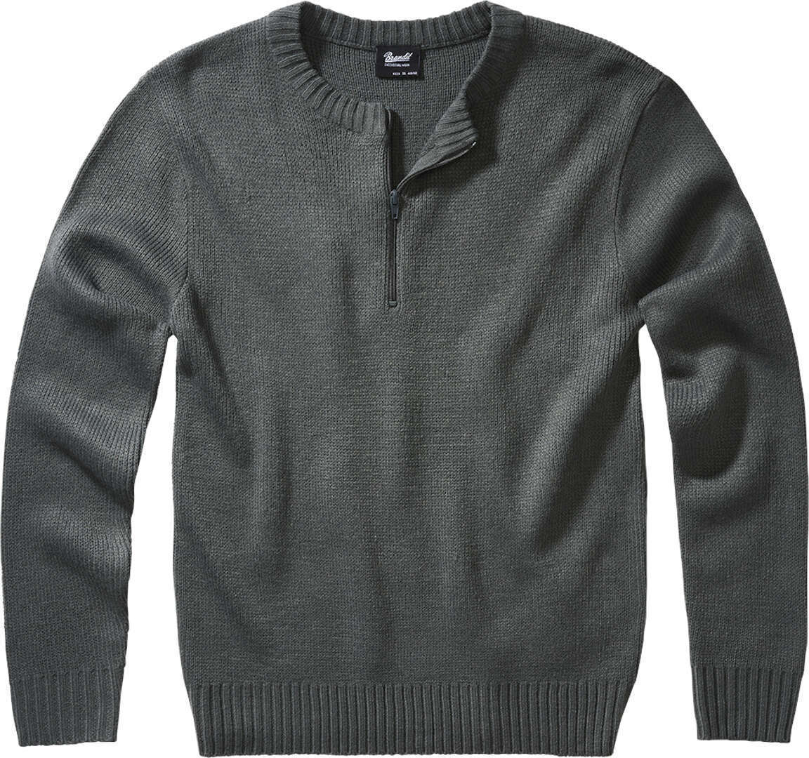 Image of Brandit Armee Pullover, nero-grigio, dimensione S