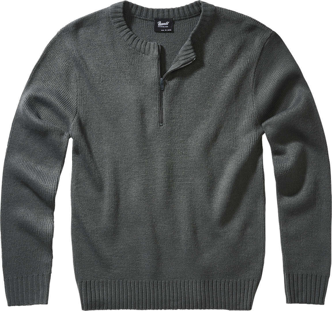 Brandit Armee Pullover, zwart-grijs, afmeting L