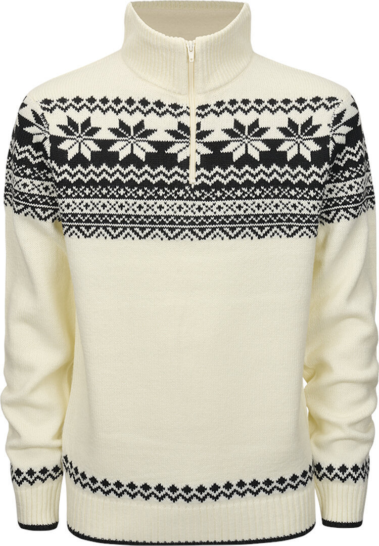 Brandit Troyer Norweger Pullover, zwart-wit, afmeting 2XL