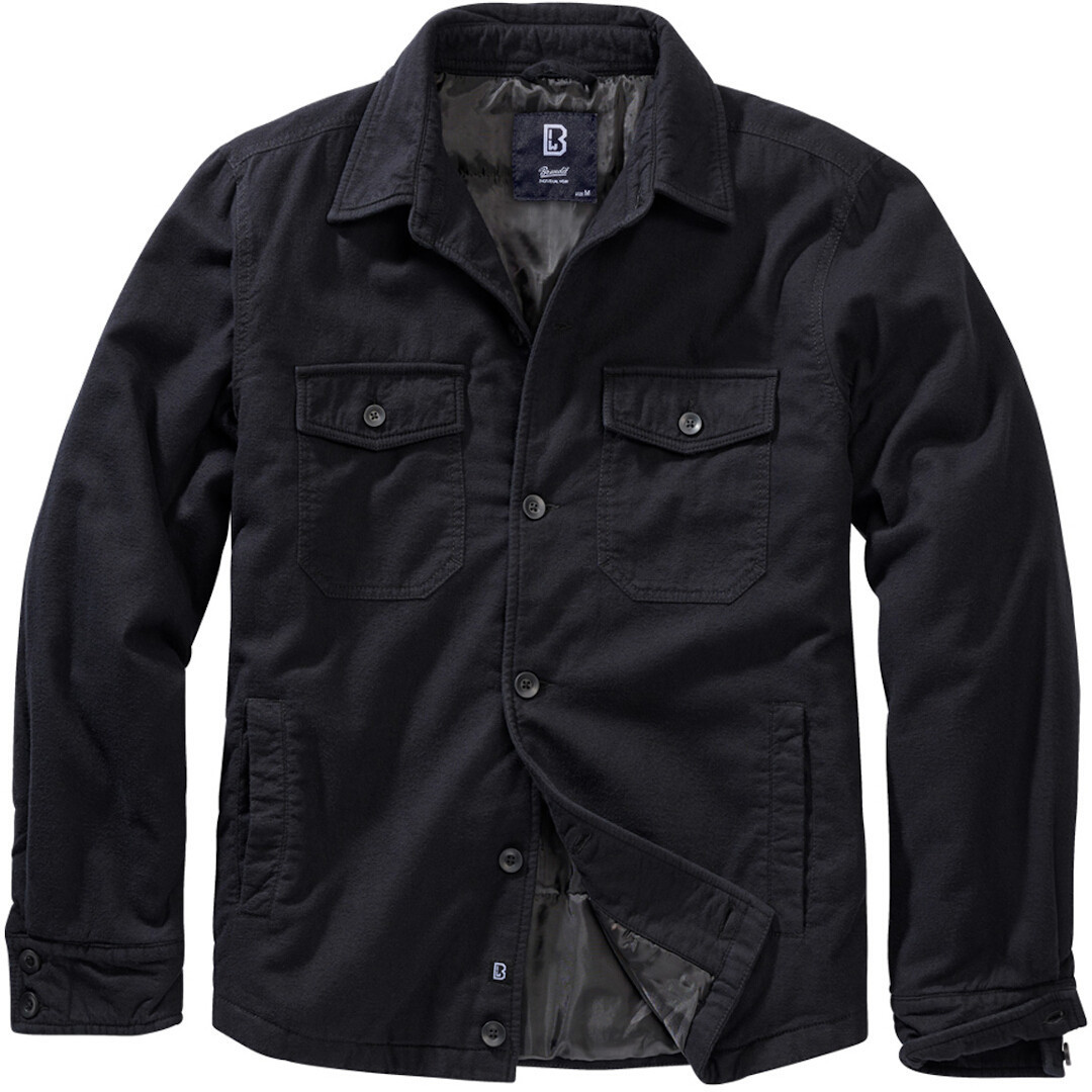 Brandit Lumber Jacket, black, Size S, black, Size S