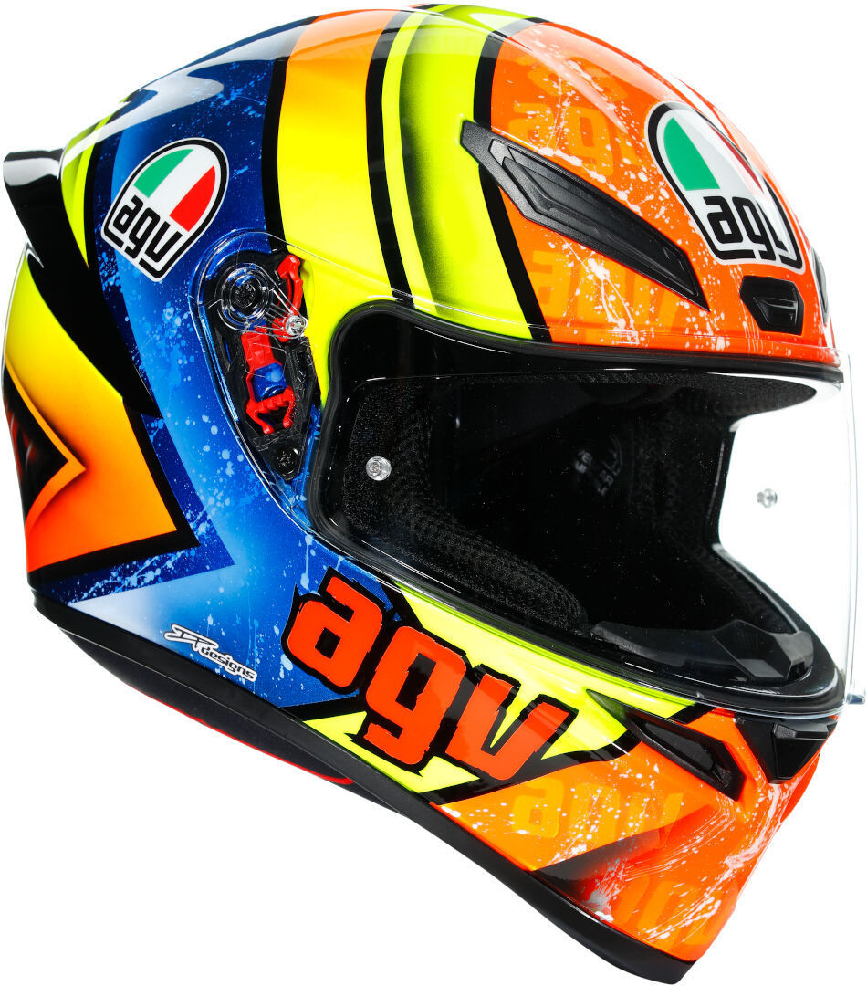 AGV K-1 Izan Hjälm, flerfärgad, storlek XS