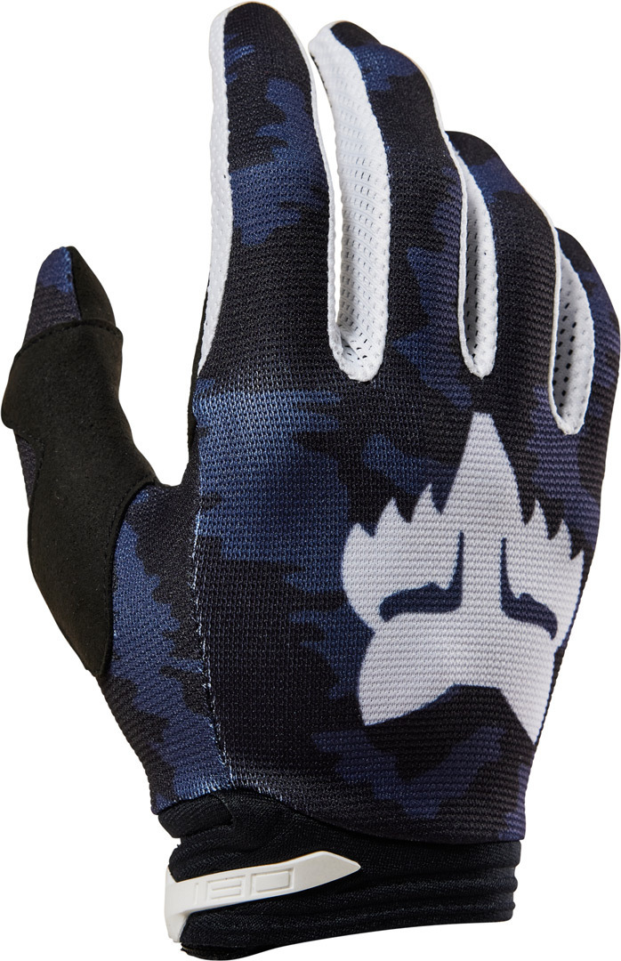 FOX 180 Nuklr Motocross Gloves, blue, Size L, blue, Size L