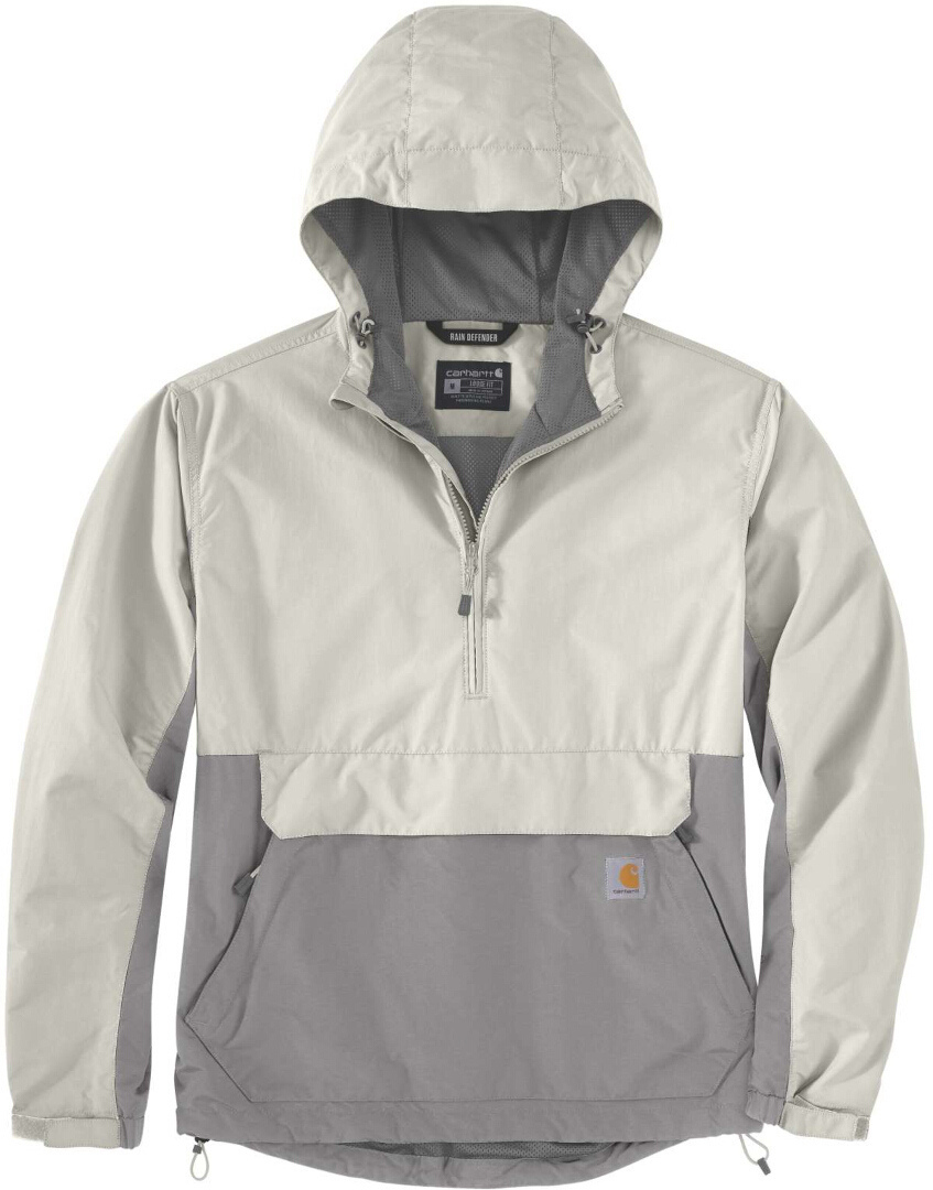 Image of Carhartt Rain Defender Loose Fit Lightweight Packable Giacca, grigio, dimensione 2XL