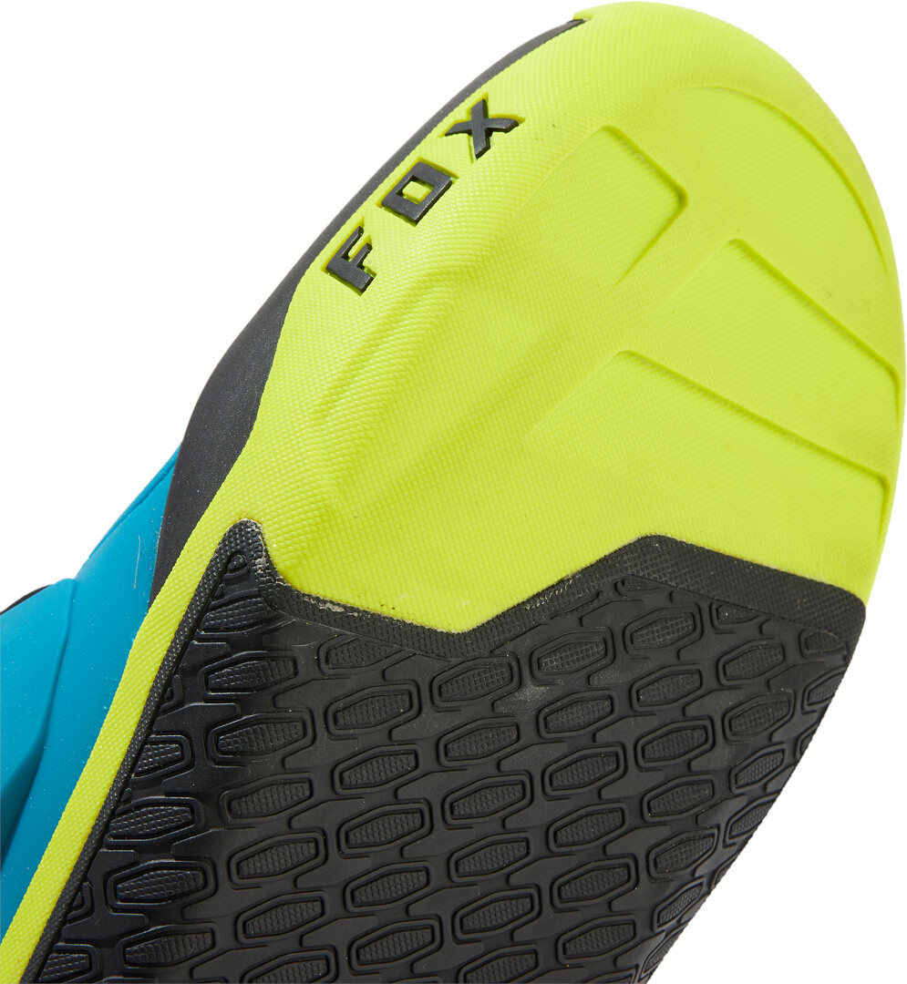 Photos - Motorcycle Boots Fox Motion Motocross Boots, black-blue, Size 38 36 37 for Men 