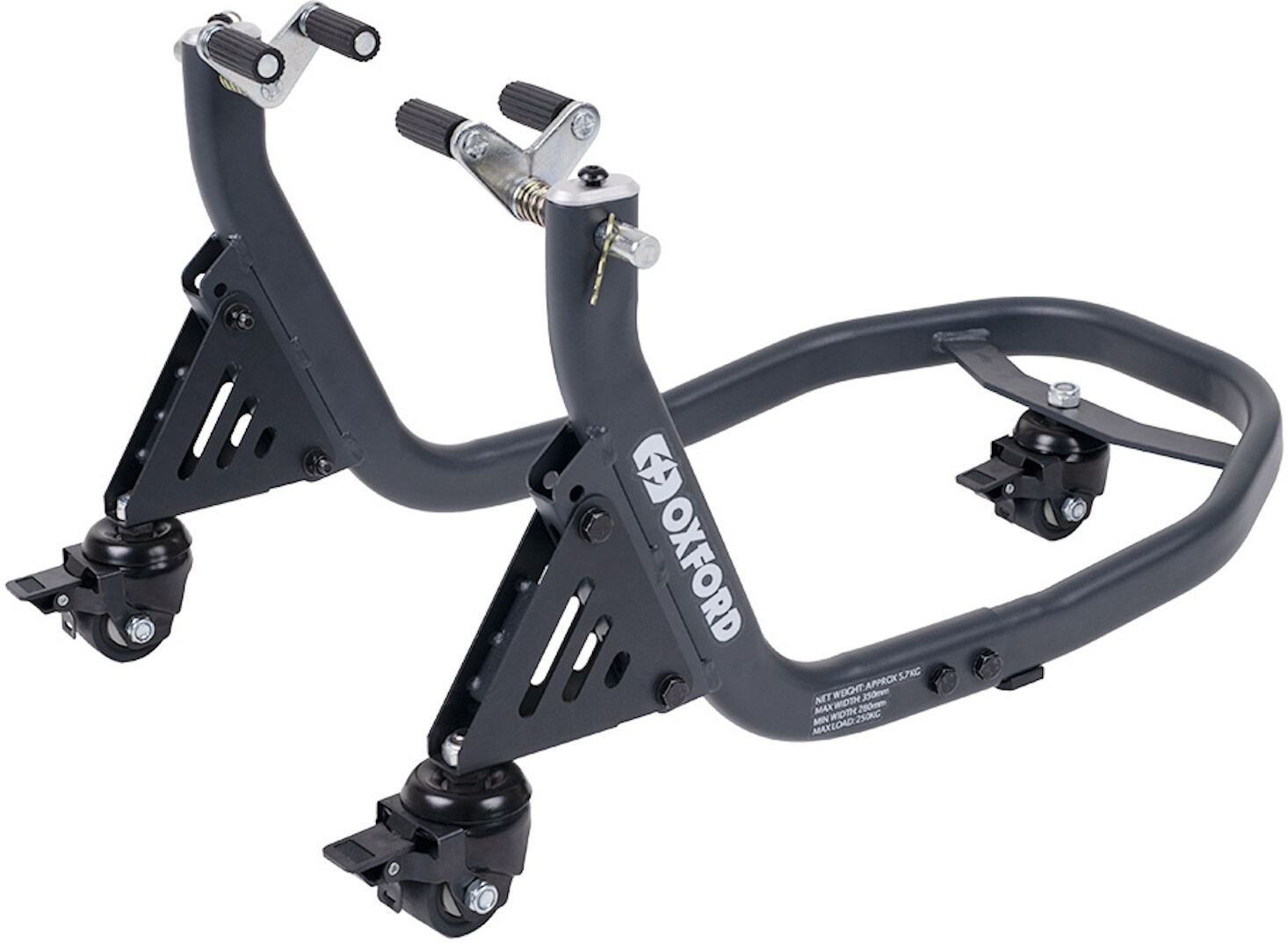 Oxford Zero-G Front Wheel Stand, silver, silver, Size One Size