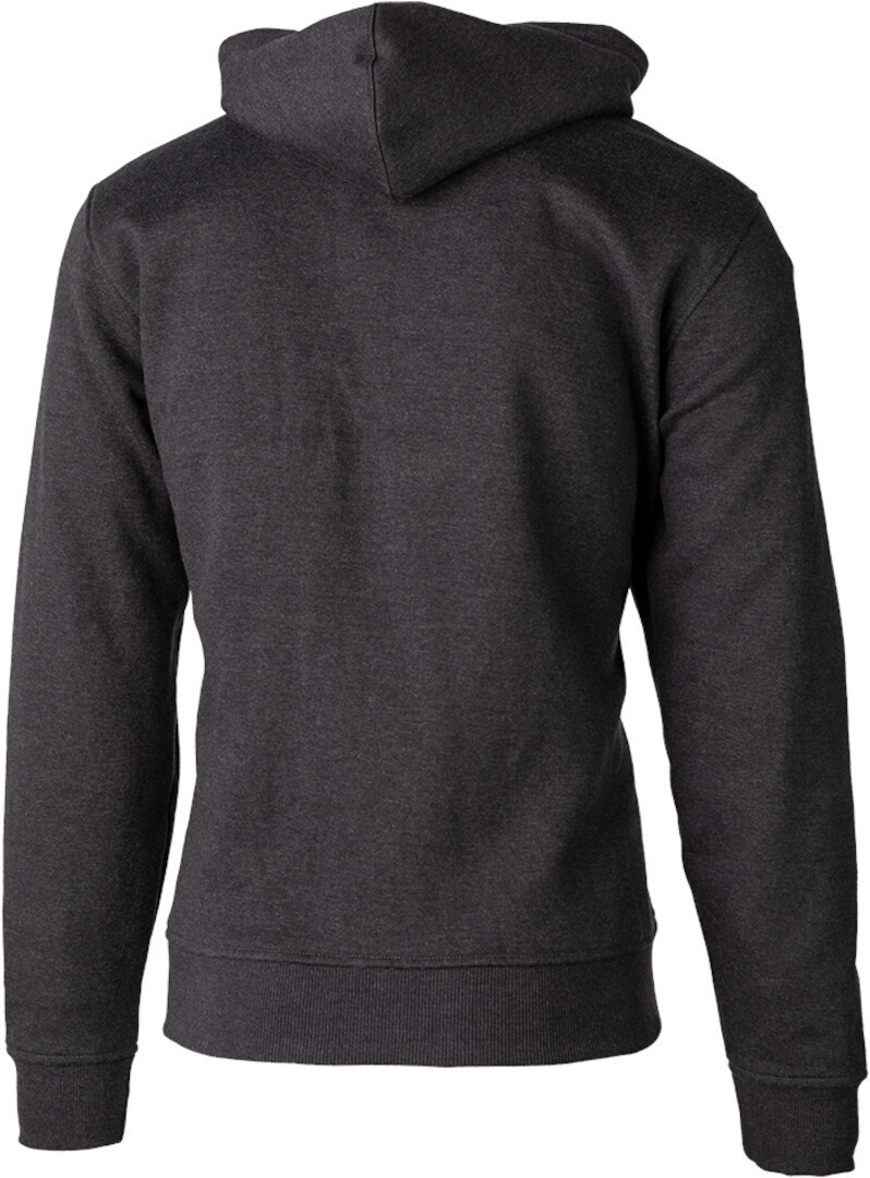 Side view of RST Race Department Reinforced Motorcycle Hoodie, grey, Size XL